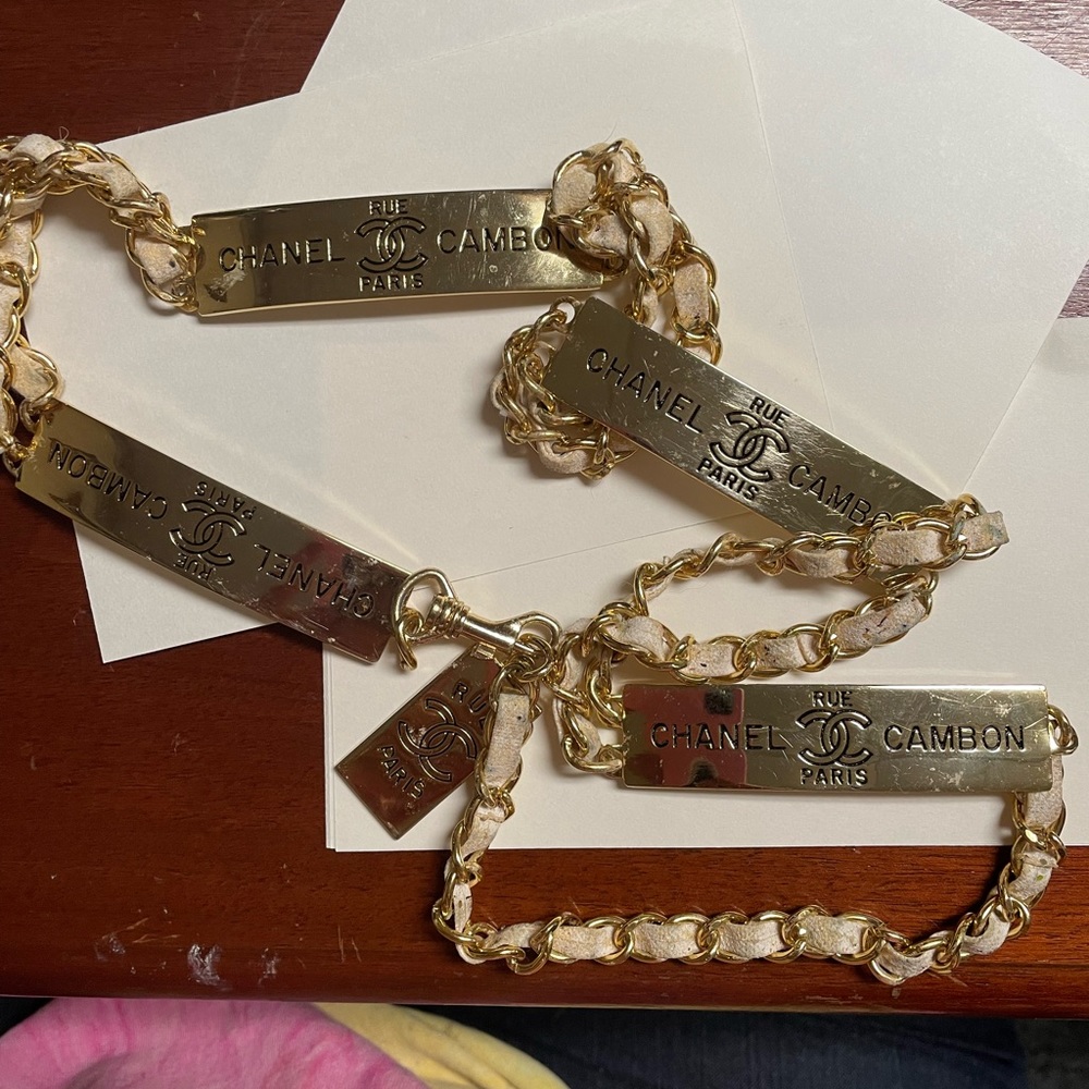 Chanel vintage belt